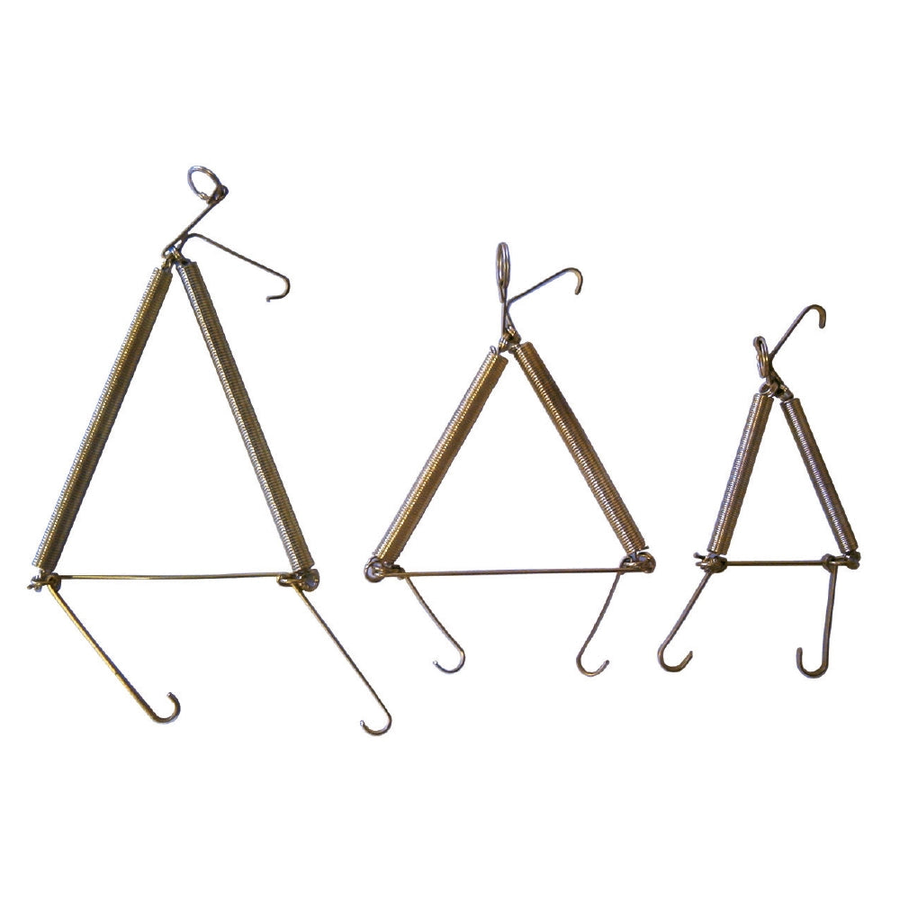 APPENDIPIATTI A MOLLA n° 3 - per  EE ? 22 EE ·33 cm - 10 pezzi