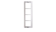 Urmet 1145/64 - Telaio porta moduli con cornice per 4 moduli