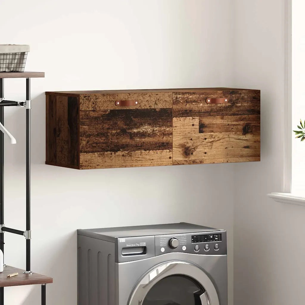 Armadietto a Muro | Mobiletto a muro Legno vecchio 100 x 36,5 x 35 cm