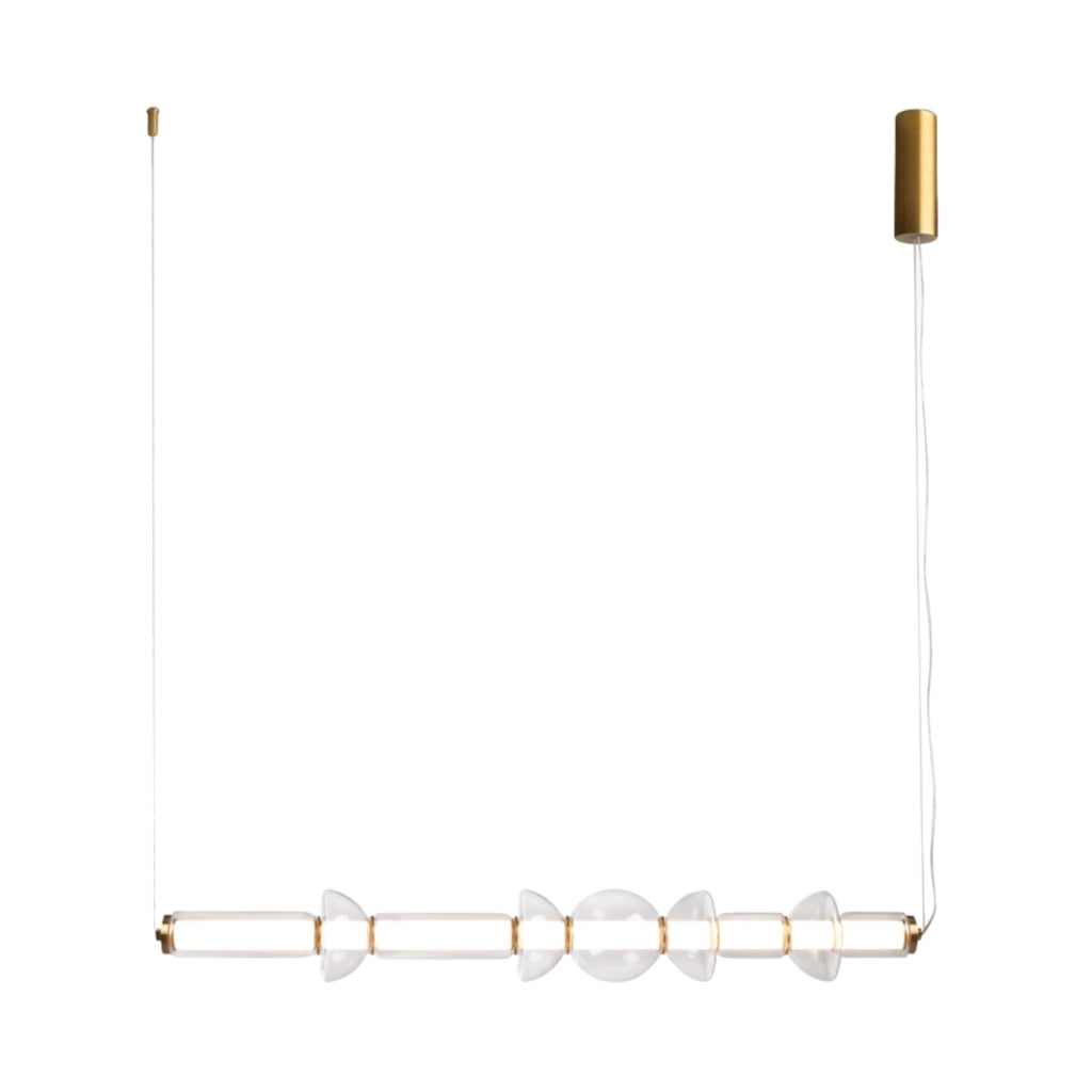 Lampada a sospensione LED Cosmo ottone vetro Maytoni
