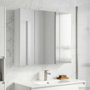 Mobiletto per specchio da bagno Bianco 83,5 x 15,5 x 70 cm 889263