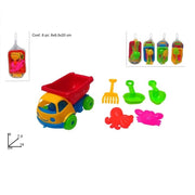 Gioco Mare Spiaggia Giardino Camion con Accessori 6 Pezzi