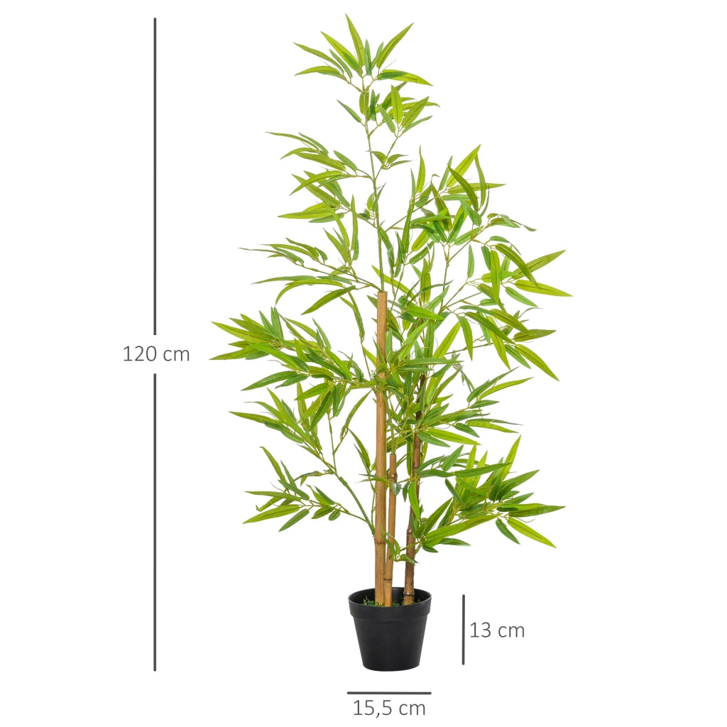 Pianta Artificiale Bamb¨´ ¨C Minimal ¨C Verde 120 cm