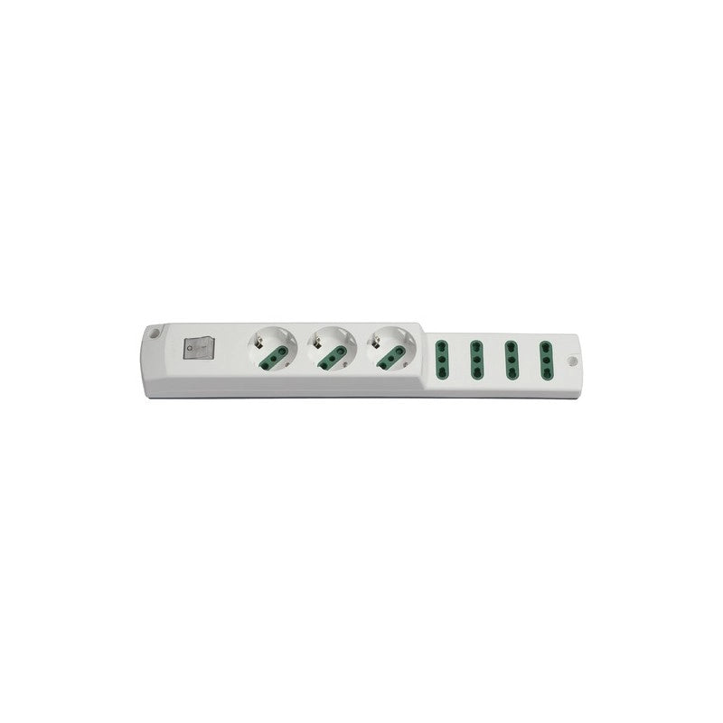 00425.Nc.B Presa Multipla 3P30+4P17/11+Int. Bianco