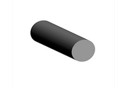 TONDO PIENO D.10 FERRO NATURALE 2 MT