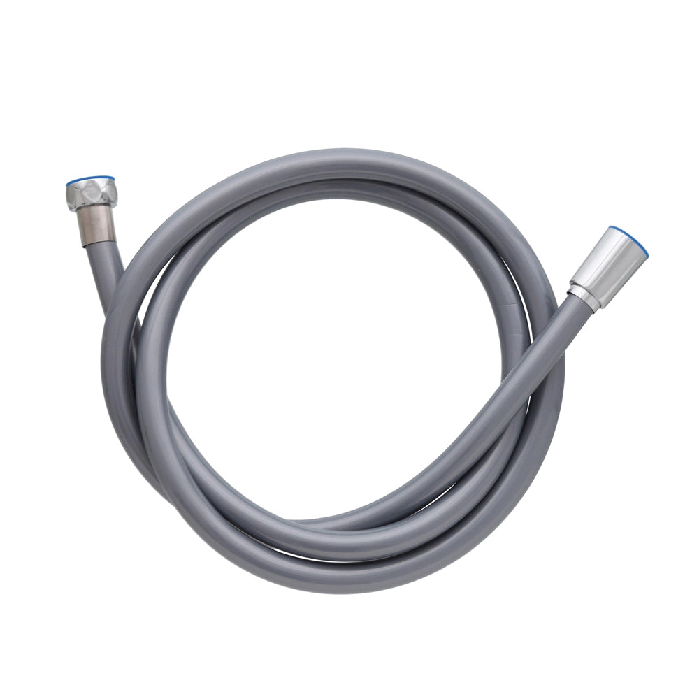 Laccio doccia 150 cm in silicone cromo antitorsione Hidra