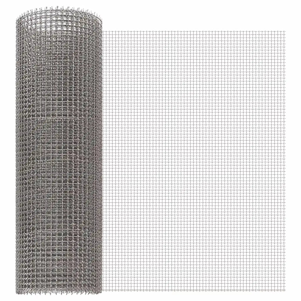Rete per schermatura 40 x 500 cm 3 Mesh Argento 42039630