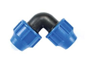 RACCORDO A COMPRESSIONE GOMITO 90  ° PN16- -  EE ¸ mm.32x32 - 10 pezzi