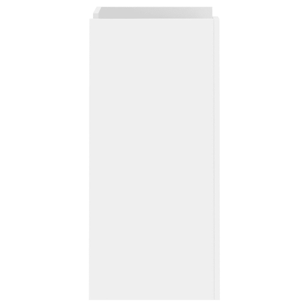 Credenza Bianca 45x35x75 cm in Legno Multistrato 848381