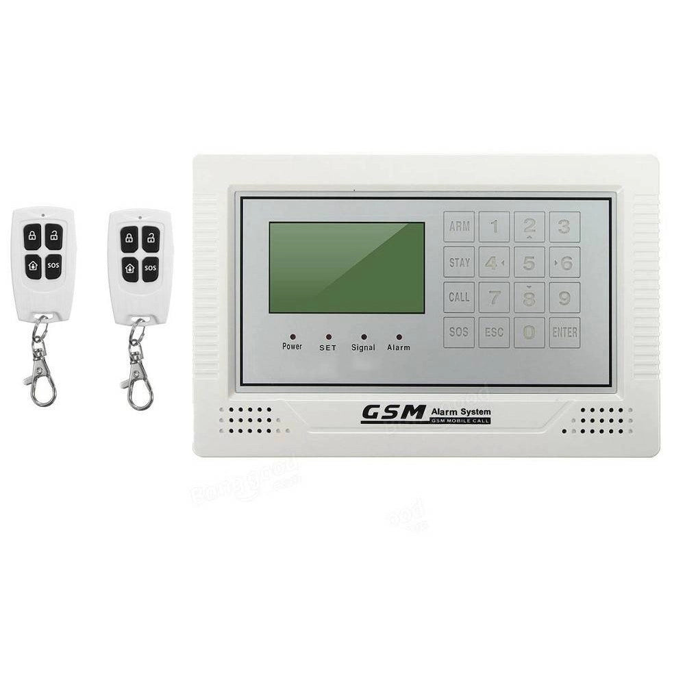 Trade Shop - Kit Antifurto Casa Allarme Display Touch Screen Combinatore Gsm Wireless App -
