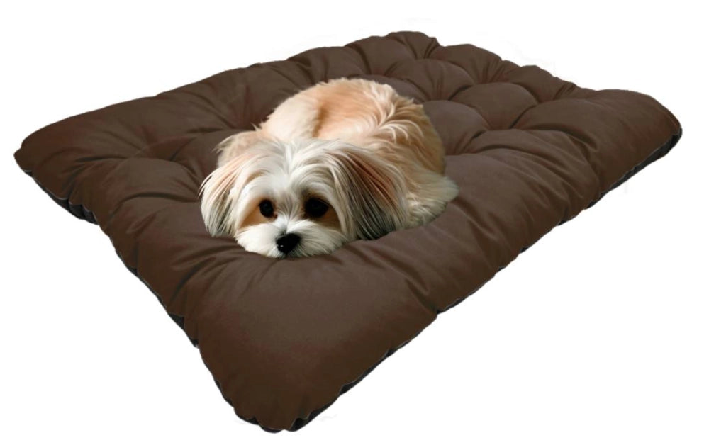 AIO FACTORY 120x80 cm PRESTIGE Cuccia per cani impermeabile personalizzabile Marrone