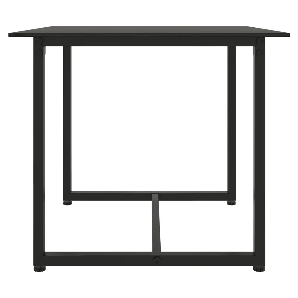 Set Divani da Esterno 3 pz con Cuscini in Polyrattan Nero 319192