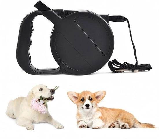 Cinturone per cani intercambiabile da 8 metri con maniglia antiscivolo per allenamento e passeggiate - Adatto per cani di piccola e media taglia fino a 15 kg