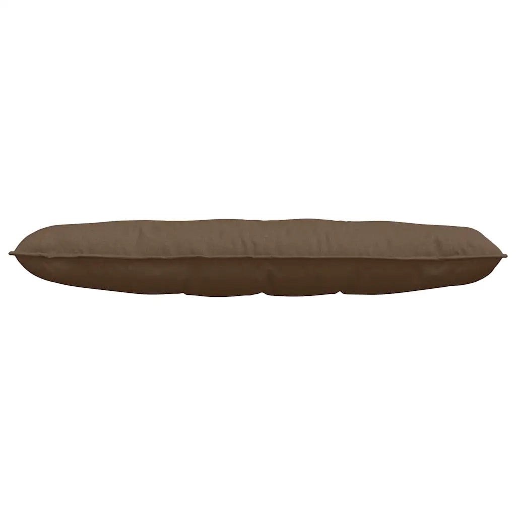 Cuscino per Schiena Marrone 140 x 19 x 50 cm Tessuto 42014834