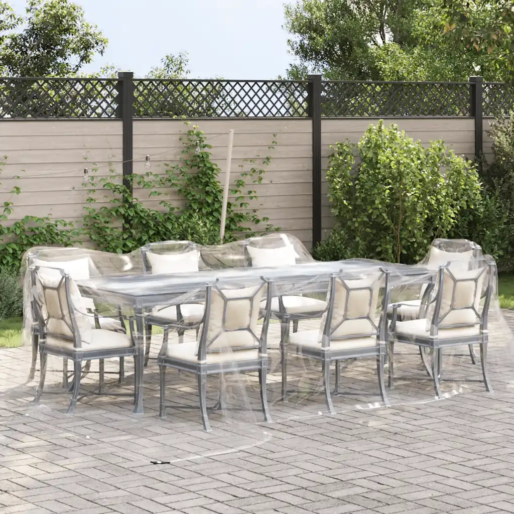 Telone Trasparente con Occhielli 4x4 m in PVC 4018606