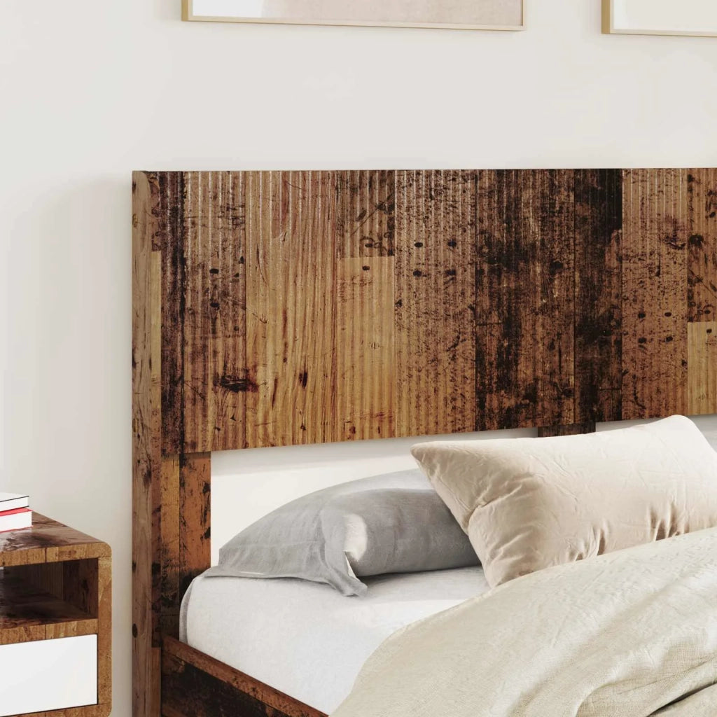 Struttura del letto con stoccaggio e testata Legno antico 3414241