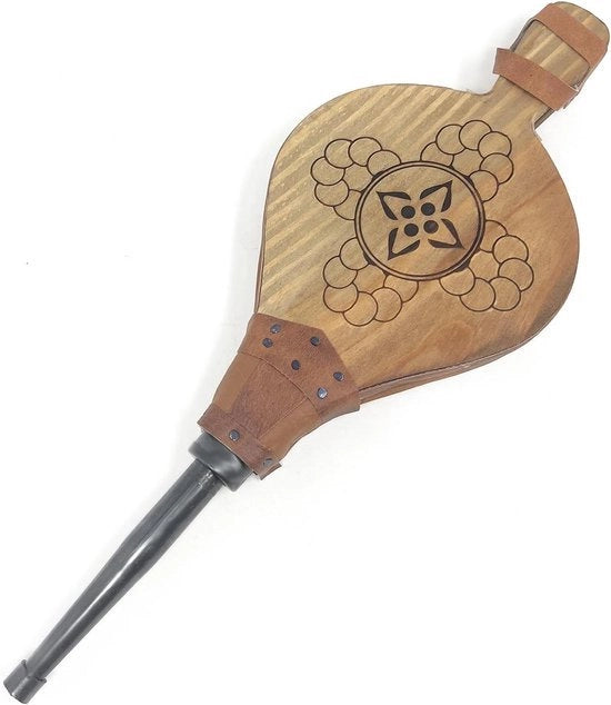 Balloon per Camino e Barbecue - Legno Naturale - 43 cm - Realizzato in Spagna
