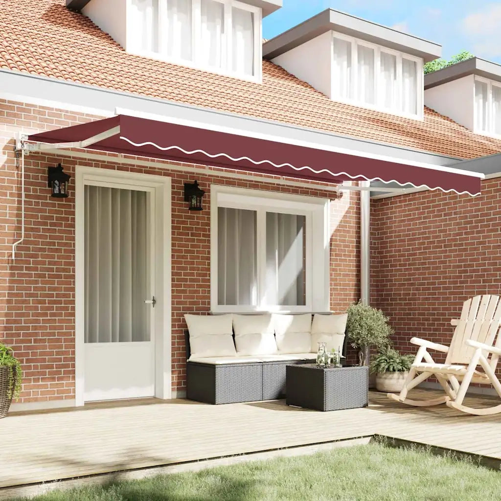 Struttura della tenda Borgogna 400 x 200 cm 3329812