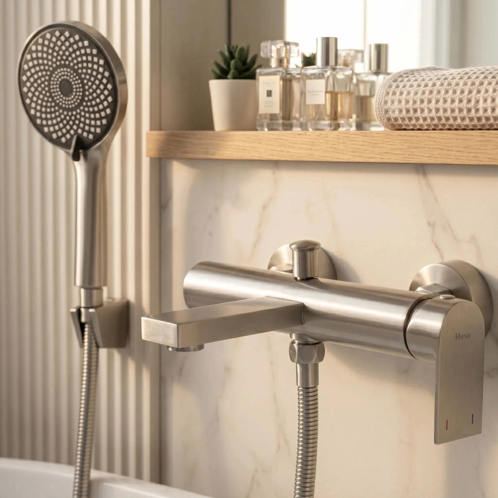 Rubinetto Da Vasca Rea Hunter Brush Nickel