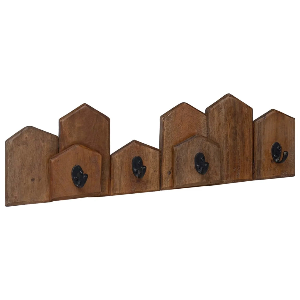 Gruccia Marrone 48 x 8 x 15 cm Legno di Mogano Massello 42012356