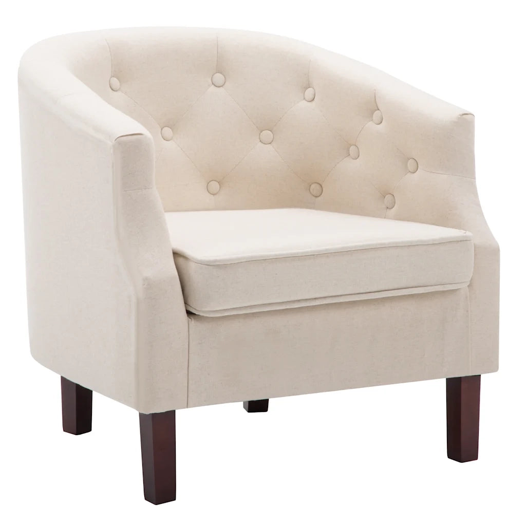 Poltrona Beige in Tessuto 247002