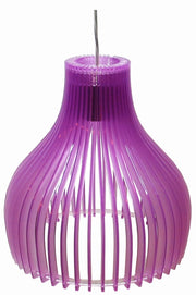 Candellux Buren lampada a sospensione Ø26 viola cromo