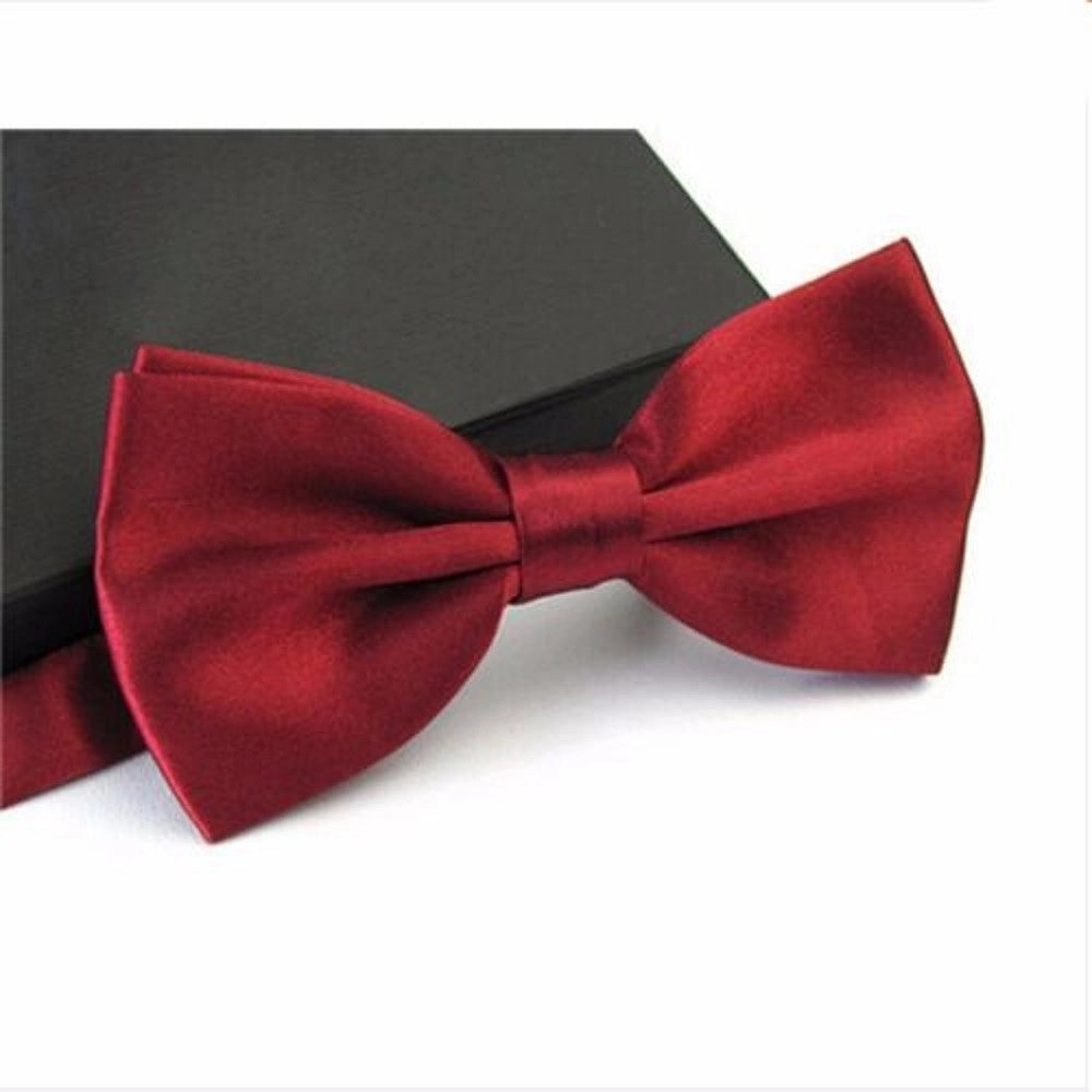 Trade Shop - Papillon Cravattino Bambino Seta Raso Bimbo Farfalla Per Cerimonie Vari Colori -