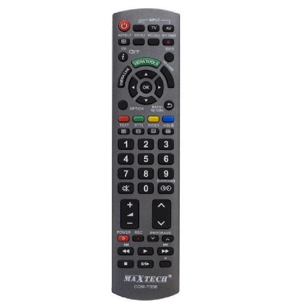 Trade Shop - Telecomando Compatibile Con Panasonic Nessuna Programmazione Maxtech Com-t006 -