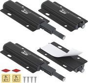Cattura Porta automatica - 4-pack Viti magnetiche per porte e cassetti