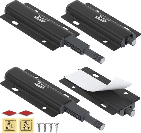 Cattura Porta automatica - 4-pack Viti magnetiche per porte e cassetti