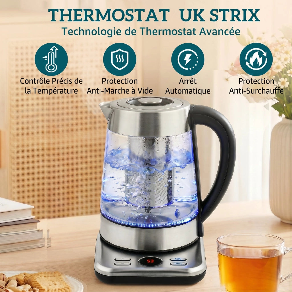 Bollitore Elettrico ¨C zephmum ¨C 1.7L 2200W con infusore