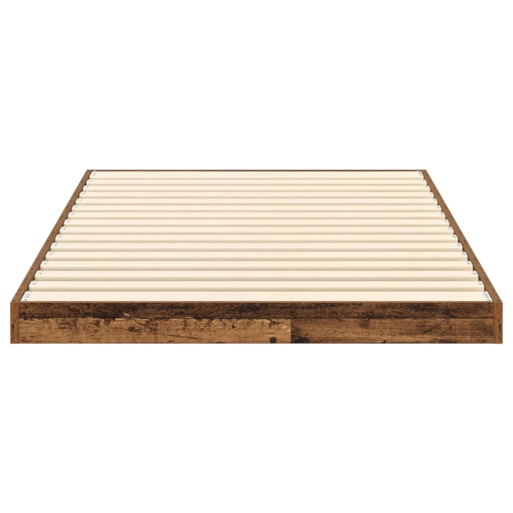 Struttura letto a terra Legno vecchio 80 x 200 cm 893538