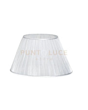 PARALUME 4061 DM.45CM BIANCO E ARGENTO ATTACCO E27