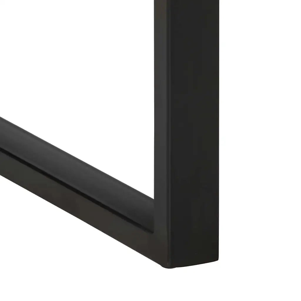 Tavolo Consolle Multicolore 100x35x75cm Legno Massello Recupero 4015928