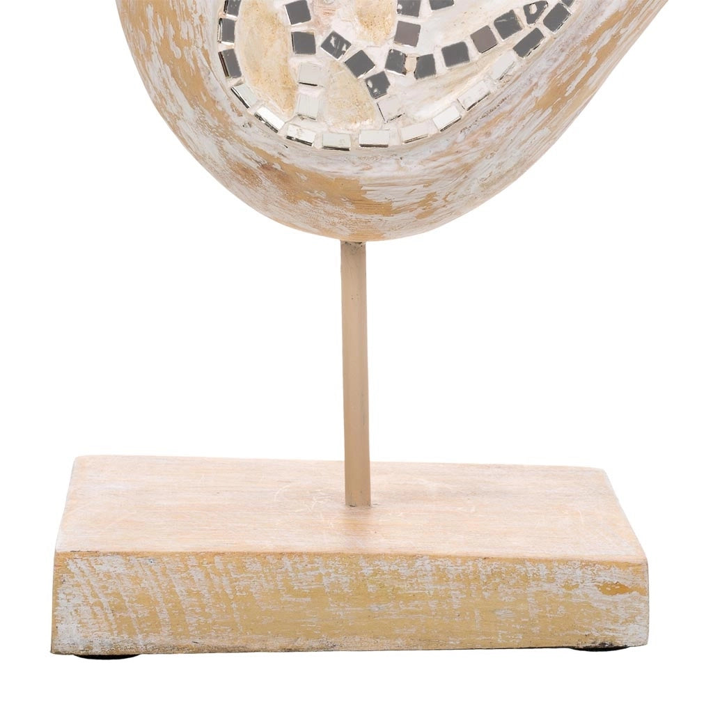 Figura uccello 30x12x26h
