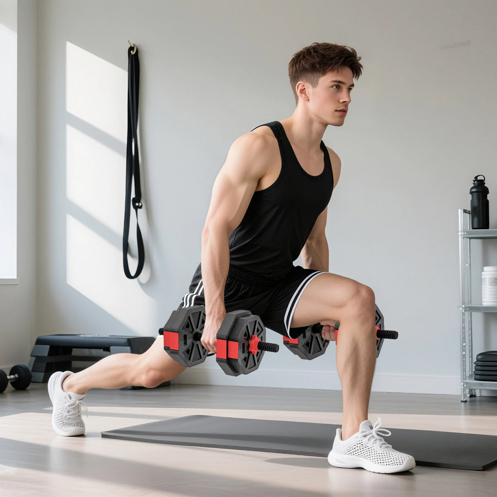 Set Hantel 6 in 1 ¨C Minimal ¨C 15 kg regolabile