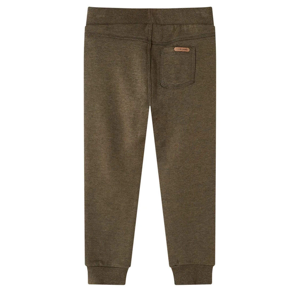 Pantaloni Tuta per Bambini Cachi Mélange 104 12745