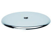 PIATTELLA INOX TONDA LUSSO MM 150 CROMATA