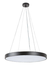 Lampada a sospensione LED 36W nera Ø40 Rabalux Tesia