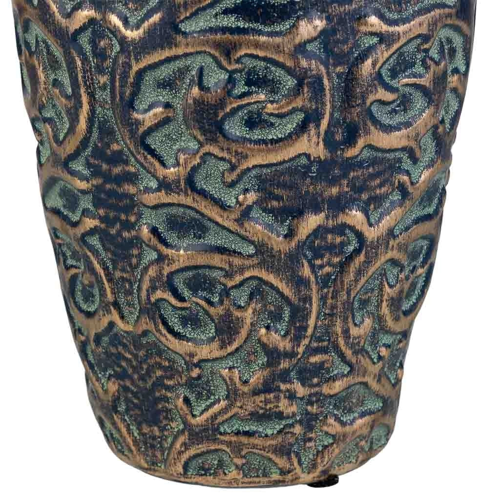 Vaso in ceramica marrone, D17x44h cm