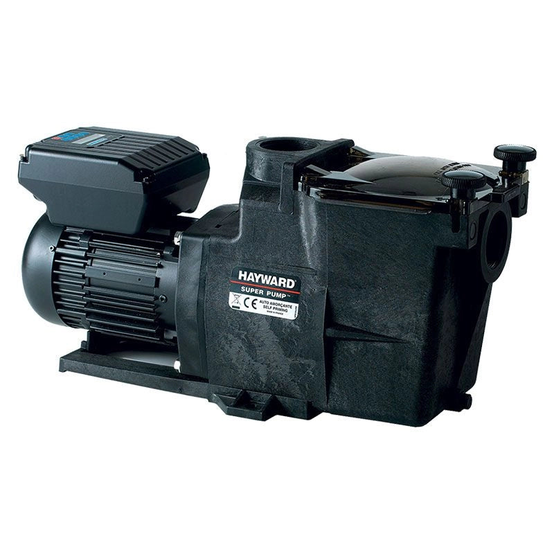 Pompa Per Filtrazione A Velocità Variabile Hayward Super Pump Vstd Raccordi  50 Mm Con Adattatore  38 Mm - 1.5 Hp Potenza: 1 HP
