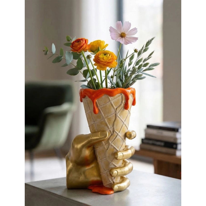 Cono Porta Fiori cm 18x16x26