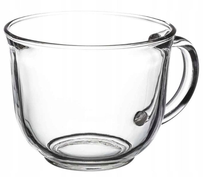 Set di 6 bicchieri da tè/caffè invernali KADAX da 480 ml con manico.