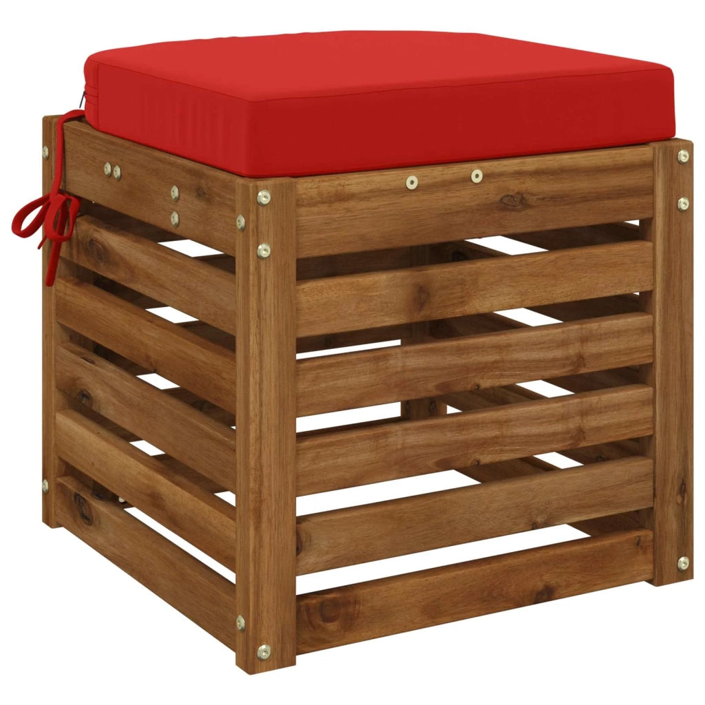 Cuscino per sedile a 1 pezzo SOEST 100% Poliestere Rosso 945273