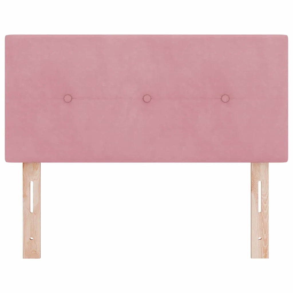 Testiera Rosa 80 cm Velluto 42007123