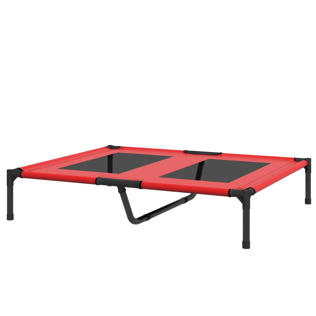 Letto per cani rialzato ¨C Xylo ¨C Rosso 92x76x18cm