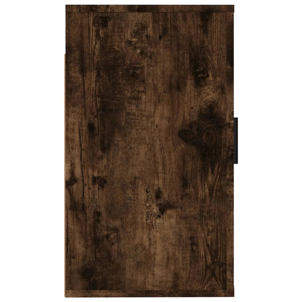 Mobile TV multimediale da parete mensola TV credenza TV per sala da pranzo soggiorno camera da letto 2 pezzi rovere affumicato 40 x 34,5 x 60 cm marrone 02_0028983