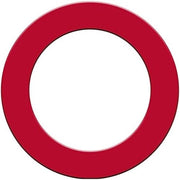 Cerchio di bordo per il dartboard - Rosso - 1 pezzo