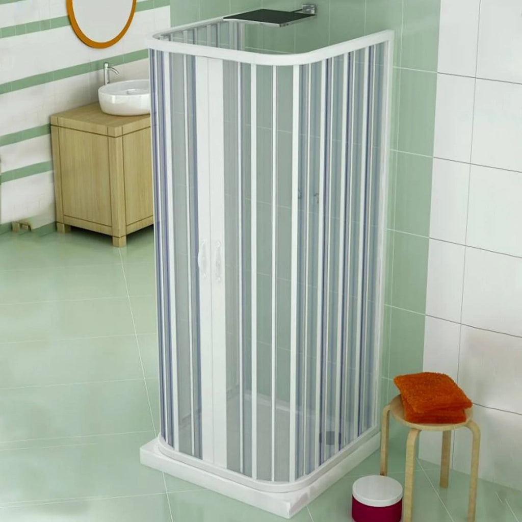 Box doccia Saturnia 3 lati 70x70x70 cm apertura centrale