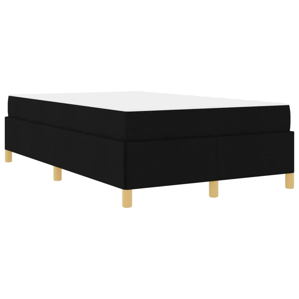 Struttura del letto con materasso Nero 120 x 200 cm Tessuto 3398929